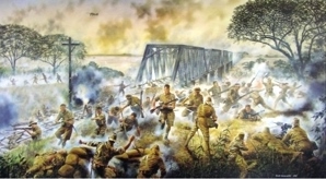 33rd at the Battle of Sittang Bridge, February 1943